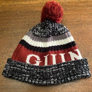 Adult Pom-Pom Beanie with Pom Pom Winter Hat